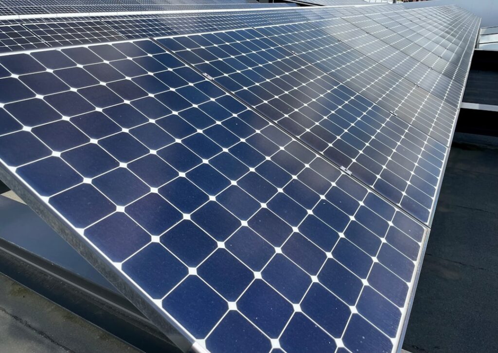 Solar Canopy Installation Over Victorian Glasshouses