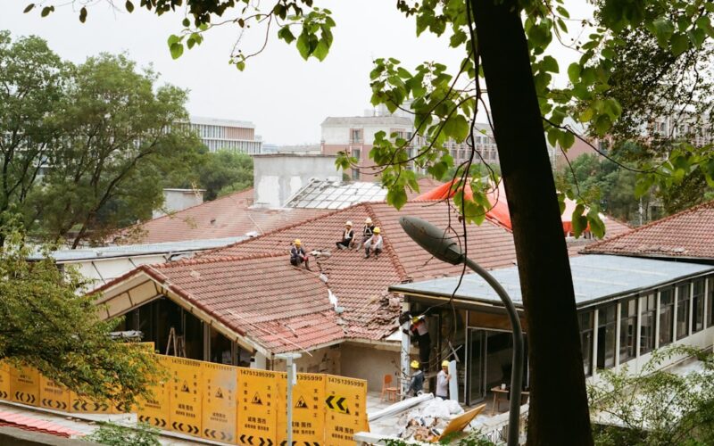 Moss Treatment for North-Facing Cotswold Stone Roofs