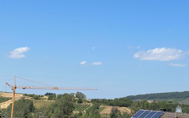 Solar Canopy Installation Over Yorkshire Stone Patios